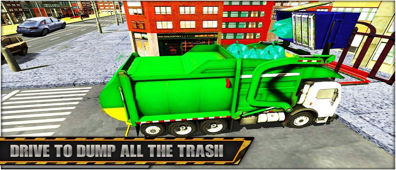 Road Garbage Dump Truck Cleaner