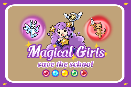 Magical girl Save the school