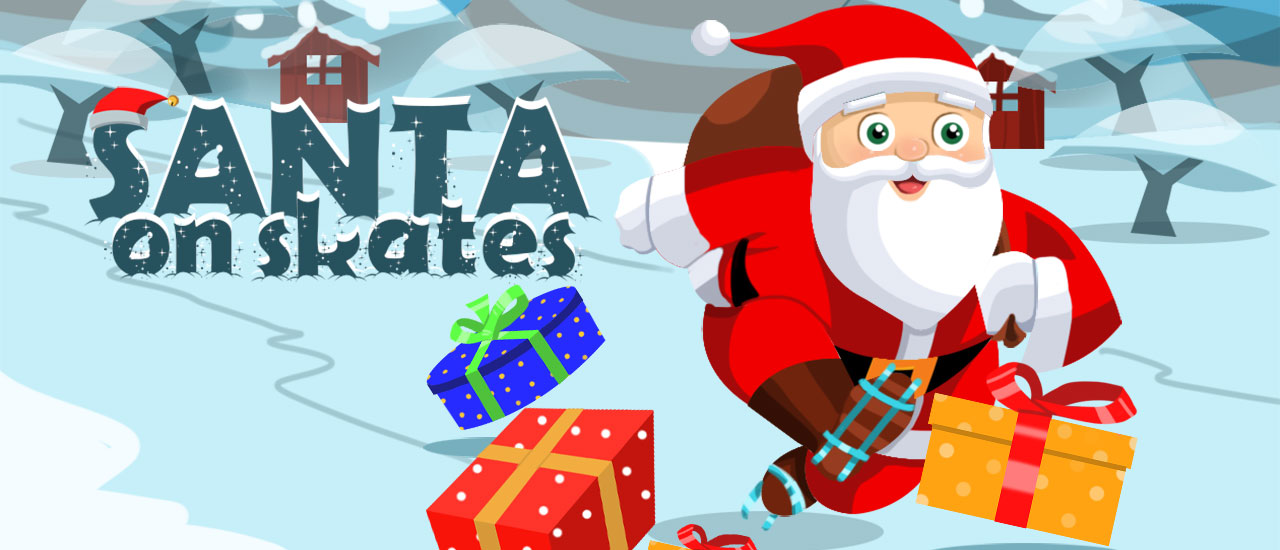 Santa on Skates