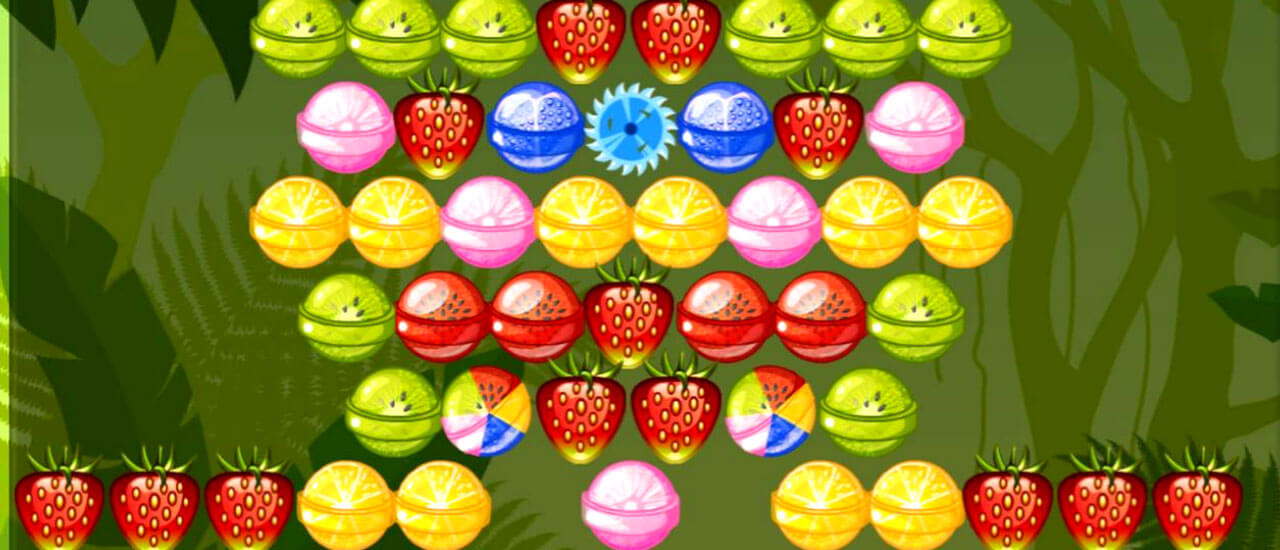 Bubble Shooter Fruits Candies