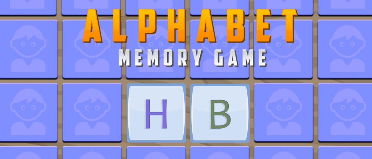 Alphabet Memory Game