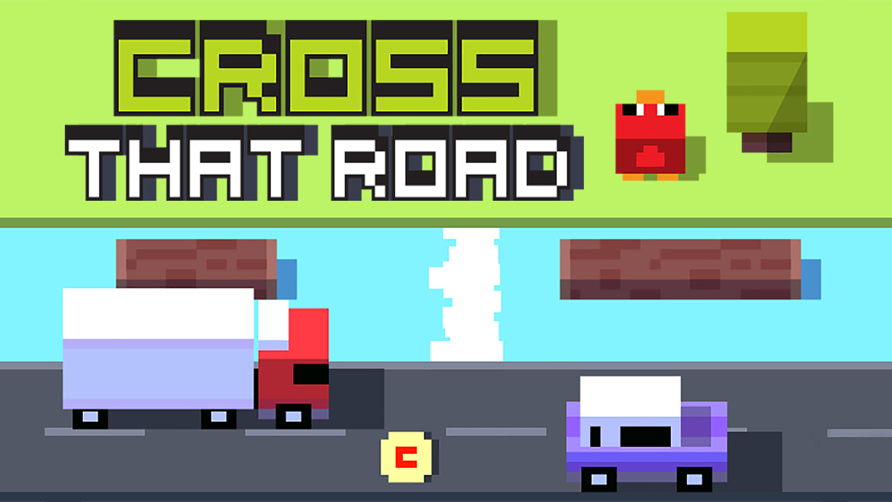 Играть том в дорогу играть. Cross the Road game. Crossing Road игра. Chicken Cross Road game.